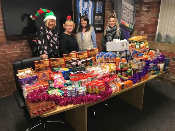 Brighouse company supplies 200 food bank haul just in time for Christmas day