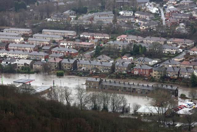 Mytholmroyd was hit hard by the Boxing Day floods of 2015.