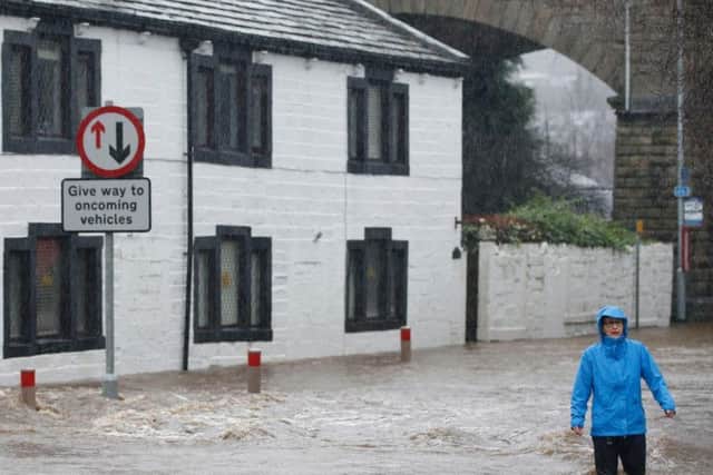 Calderdale was hit hard by the Boxing Day floods of 2015.