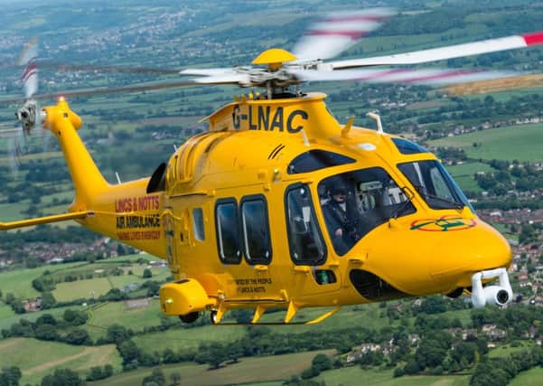 Partnership: BIU Group, which has raised Â£8.6m for its charity partners, will be supporting the Lincs & Notts Air Ambulance.