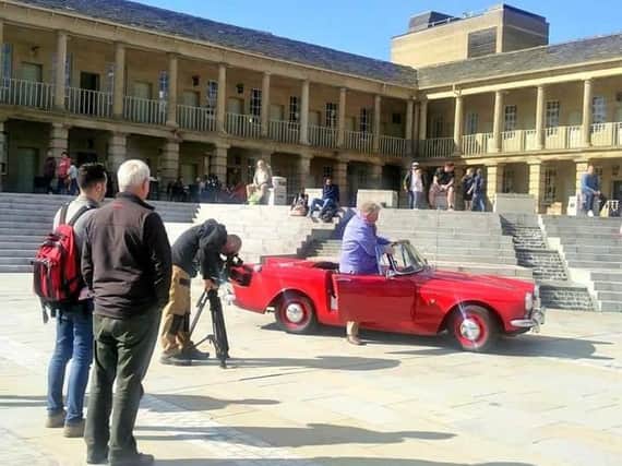BBC Antiques Road Trip pays a visit to the Piece Hall, Halifax