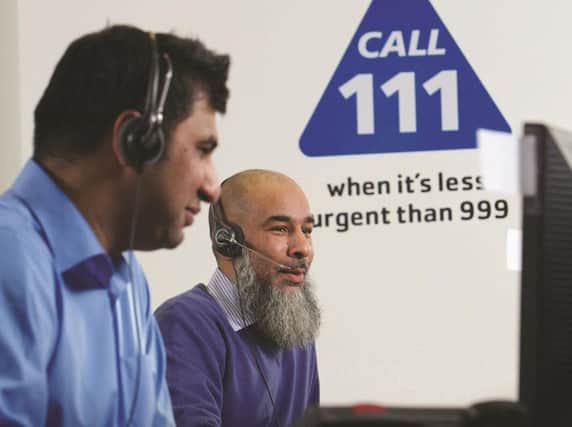 Telephone advice is helping to relieve frontline services.