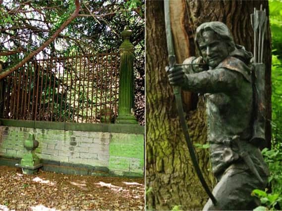 The alleged resting place of the infamous outlaw Robin Wood is in Brighouse