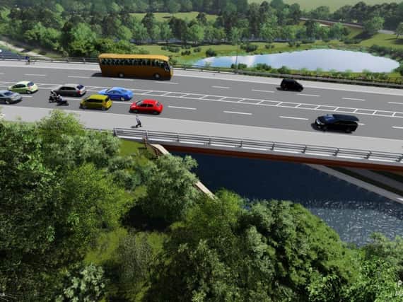 Ambitions bridge scheme from Elland bypass