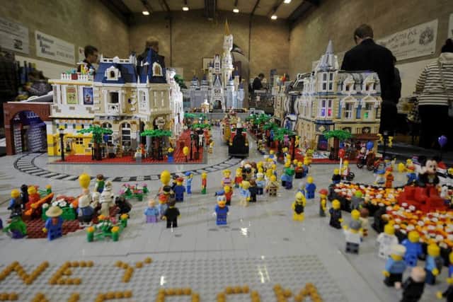 Calder Valley Brick Show was a massive success with over 30 LEGO displays, including the main street at Disney World.