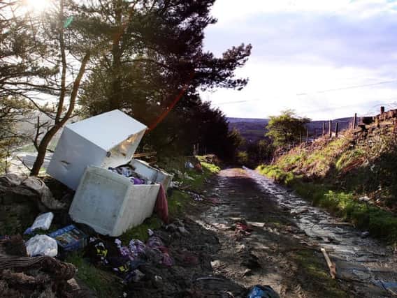 Improvements are being made to tackle fly tipping in Calderdale
