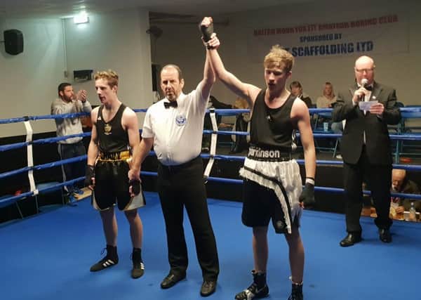 Yorkshire Youth Cadets champion Lewis Parkinson