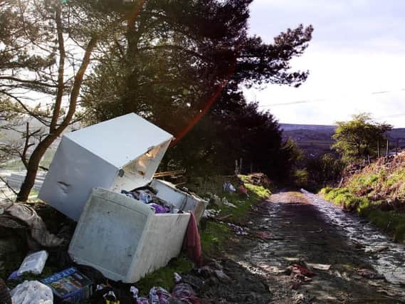 Ongoing fly tipping problems in Calderdale