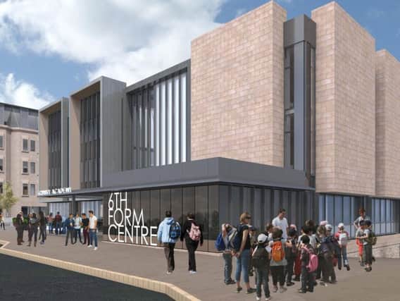 Artist impression of the new Halifax sixth form centre (LDN Architects)