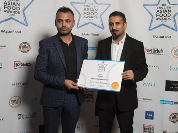 Brighouse restaurant claims prize at first ever English Asian Food Awards
