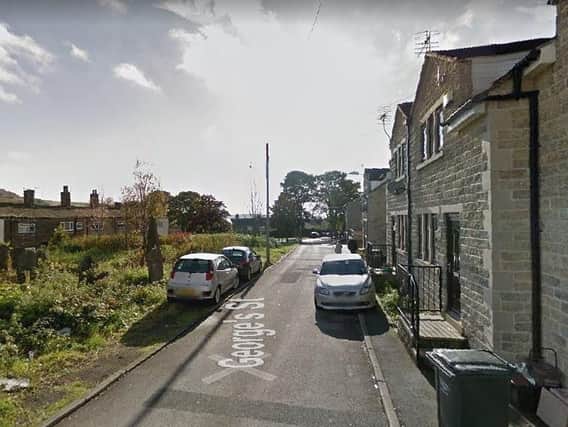 The fire broke out in a ground floor flat in George's Street, Ovenden. Picture: Google