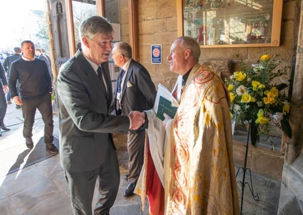 Brian Kidd at the funeral of Eric Harrison MBE at Halifax Minster. Picture Credit: Charlotte Graham for the Daily Telegraph Pool