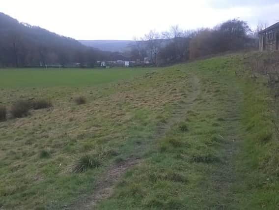 Brearley Fields in Mytholmroyd  One of the areas where Calder Greening work will be taking place