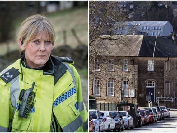 The former Sowerby Bridge police station was used in the BBC drama Happy Valley