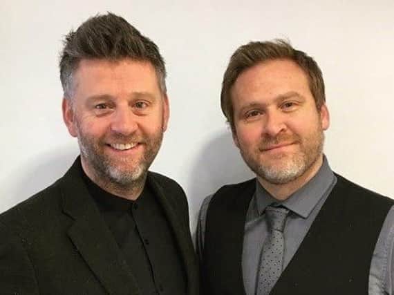Brighouse hairdressers Gary and Jason Taylor will mark 100 years of success.