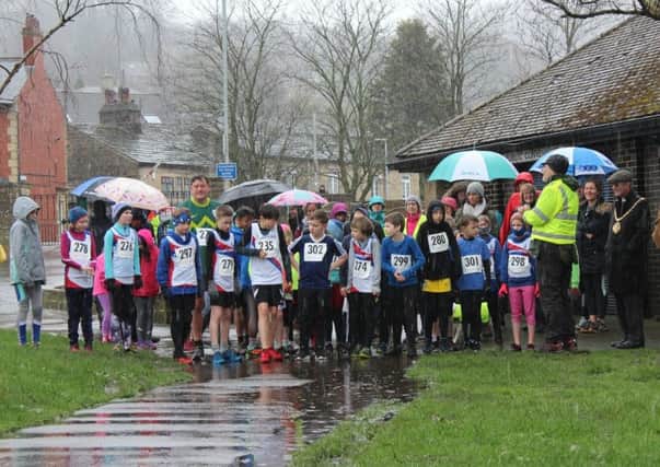 Todmorden Harriers fun run at the Red Hot Toddy