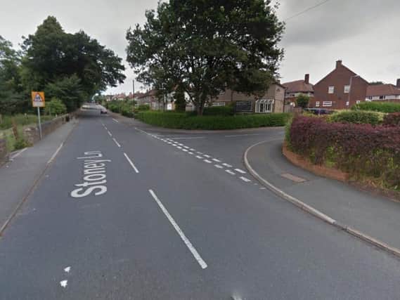 Stoney Lane in Lightcliffe where the school girl was attacked (Google Street View)
