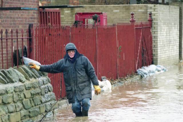 A flood warning is in place in the Upper Calderdale valley. 
File photo.