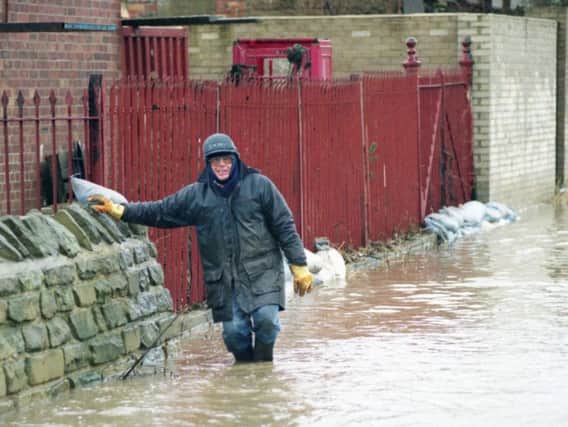 A flood warning is in place in the Upper Calderdale valley. 
File photo.