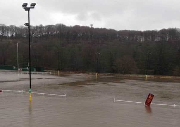 Heath RUFC flooding
View from the balcony in the clubhouse