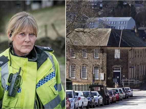 The former Sowerby bridge police station was used in the BBC drama Happy Valley