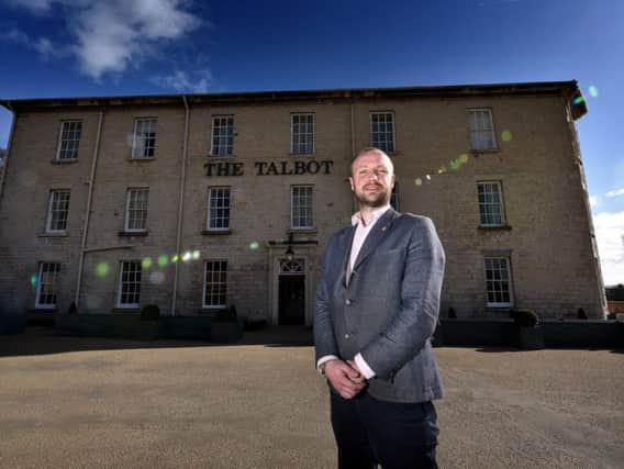 Manager of the Talbot hotel, David MacDonald