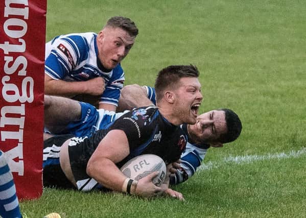 Canaan Smithies was Siddal's man of the match against Thornhill