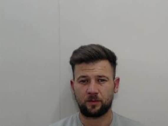 Police are wanting to trace Mark Booth, 31, who is wanted for a number of offences including harassment and assault. Photo credit: WYP