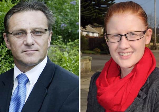 Calder Valley MP Craig Whittaker and Halifax MP Holly Lynch