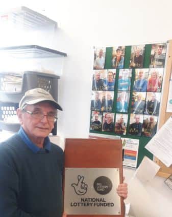 Eddie Moss, founding member of the Phoenix Shed at the Threeways Centre in Ovenden