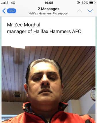 FC Panda manager Zee Moghul
