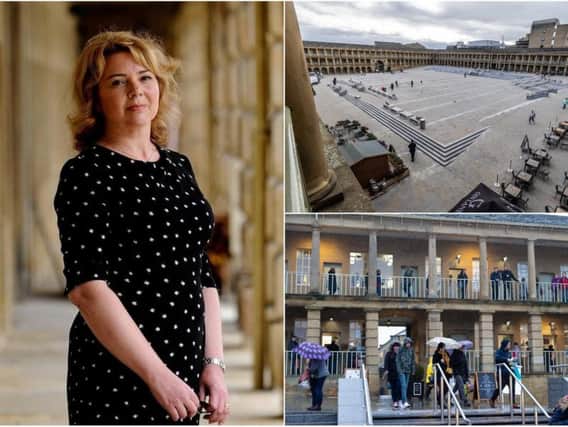 Chief Executive of the Piece Hall Trust, Nicky Chance-Thompson.