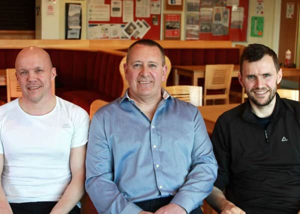 Graham Marvell, Paul Bailey and Graham Murphy. Photo: Resuscitation Council (UK).