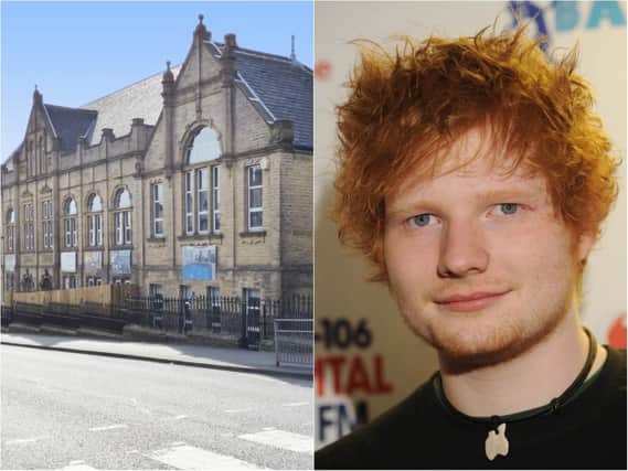 The headteacher of Warley Road School has launched an ambitious attempt to bring Ed Sheeran back to Calderdale.