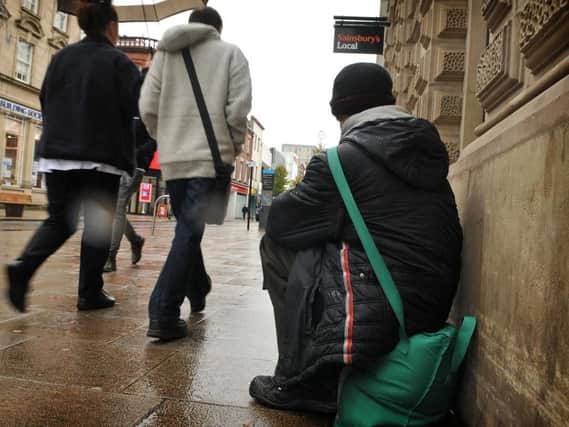 Councillors clashed in Calderdale over street begging