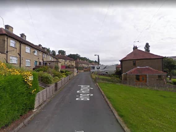 Police helicopters and armed officers attended a village near Sowerby Bridge after a man was seen with what was believed to be a gun.