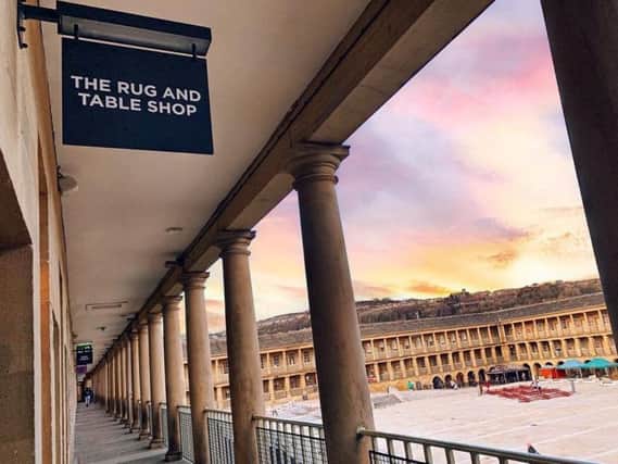 Two new businesses have set up a new home at the Piece Hall in Halifax