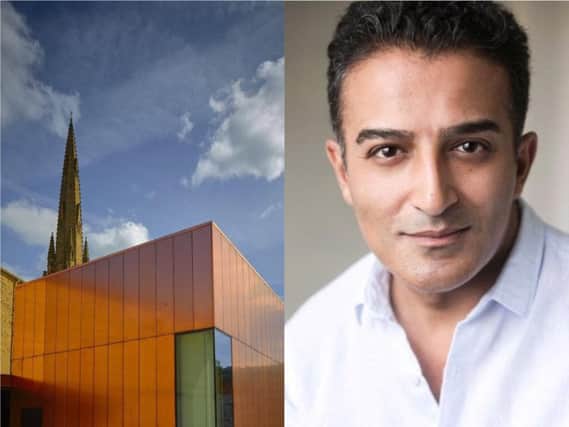 Adil Ray OBE. Picture (right) by Nick James