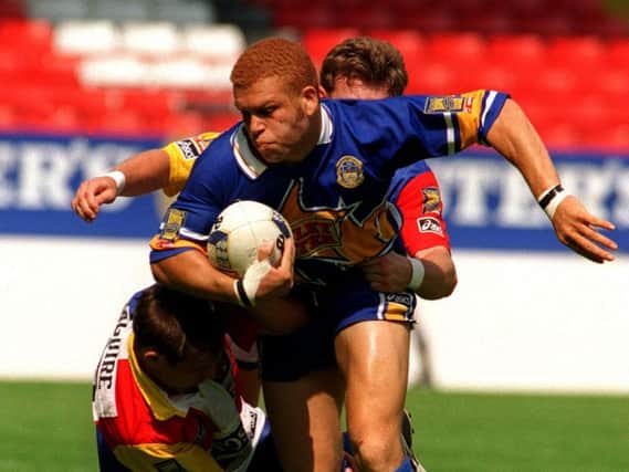 Marvin Golden in action for Leeds Rhinos