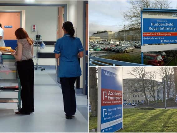 Talks have taken place over the future of hospitals in Calderdale and Huddersfield