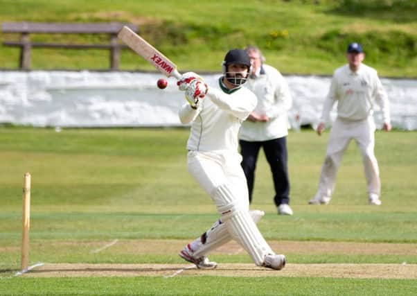Ibbi Mir on his way to 26 in Blackley's easy win over Southowram