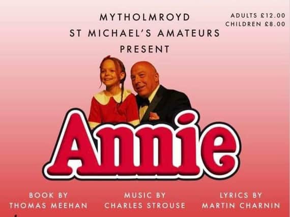 Annie opens at St Michael's Church Hall next week