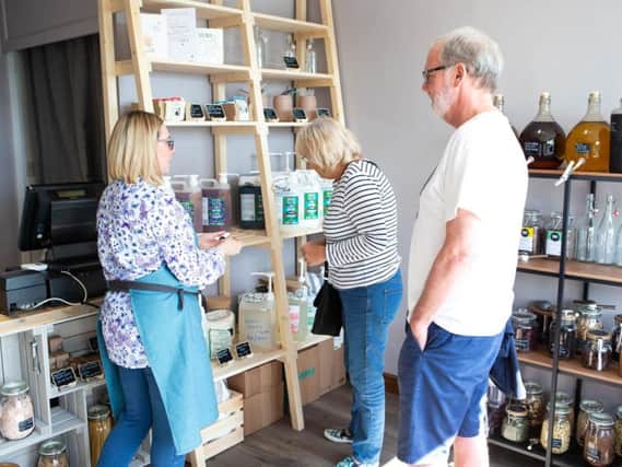 A new zero waste shop has opened in Brighouse