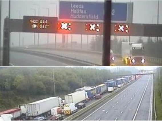The M62 has re-opened following two serious incidents this morning