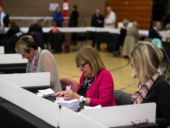 Calderdale Council election count 2019