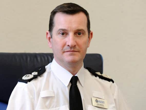 Temporary Chief Constable John Robins