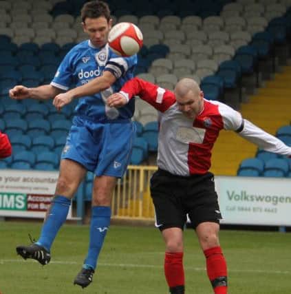 Mark Bower in his Halifax Town days