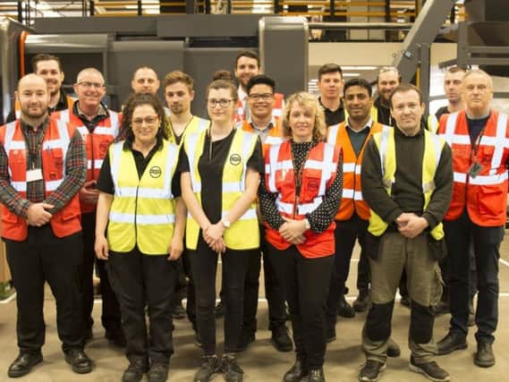 Staff from Elland company A-Safe