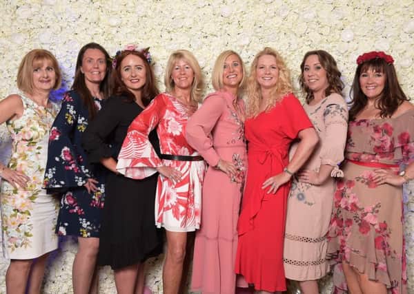 Blooming success: This years Bling Fling charity lunch was held at The Arches on Dean Clough.