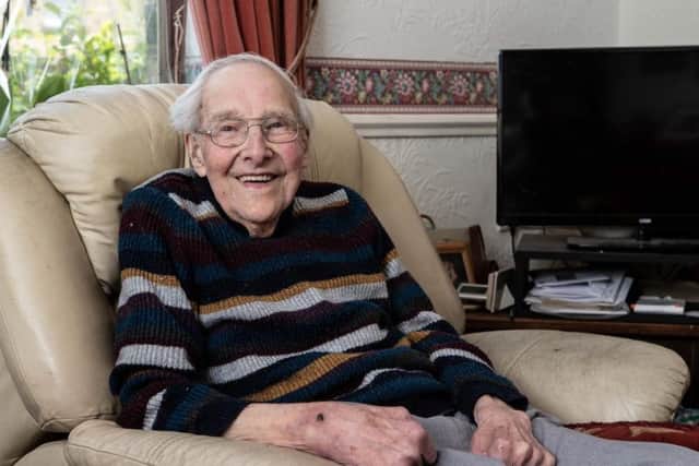 D-Day veteran William Riley, 101 years-old, of Lightcliffe